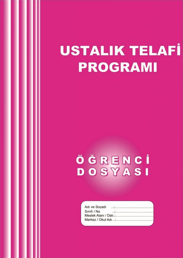 Ustalik Telaf Programi Renc Dosyasi Abdullah G Rkem